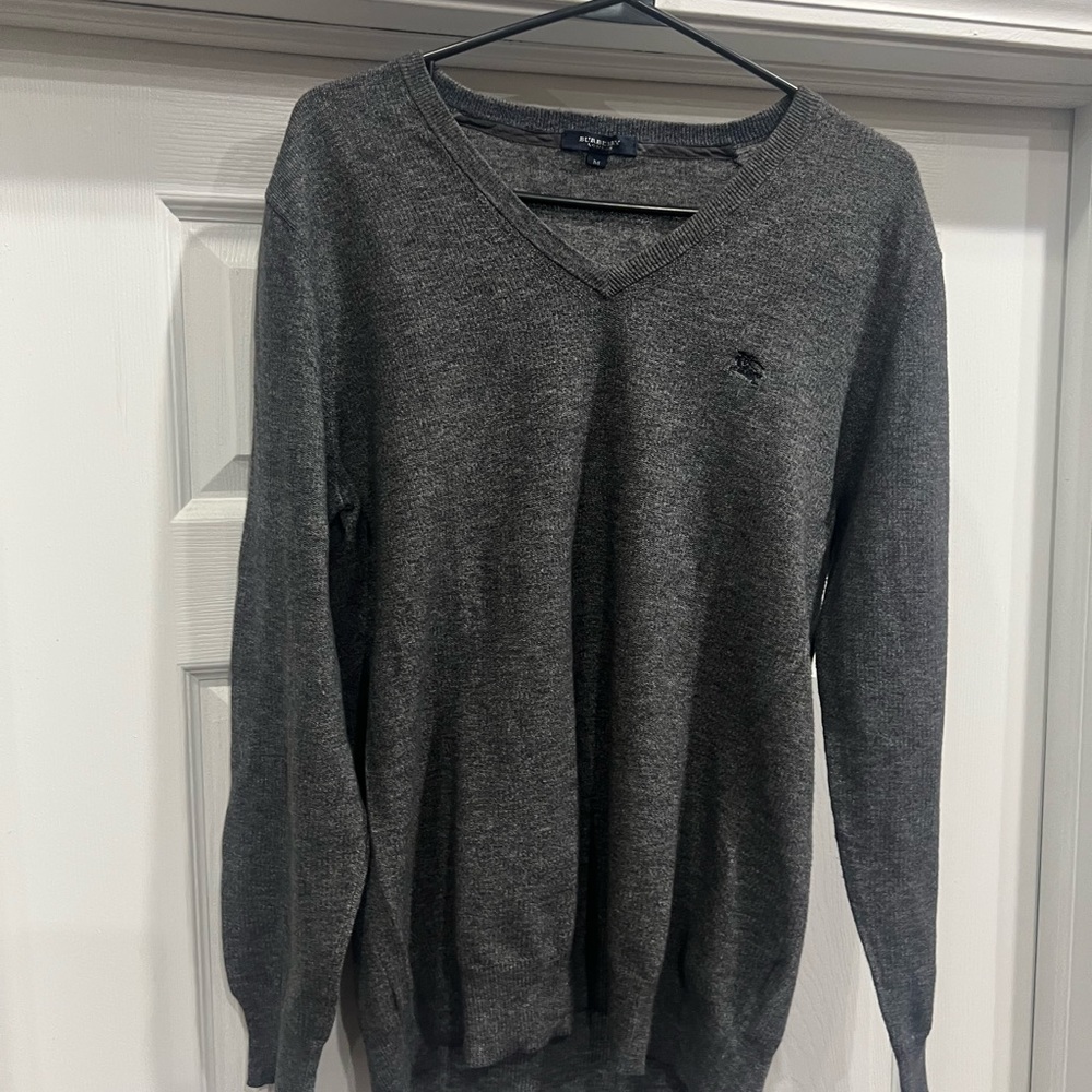 Grey Burberry London Sweater Men’s M